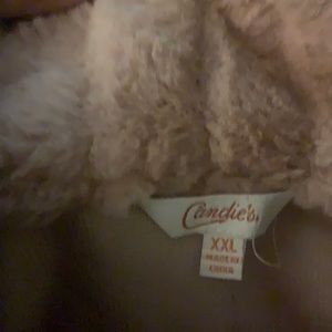 CuteCandies pink faux fur xxl